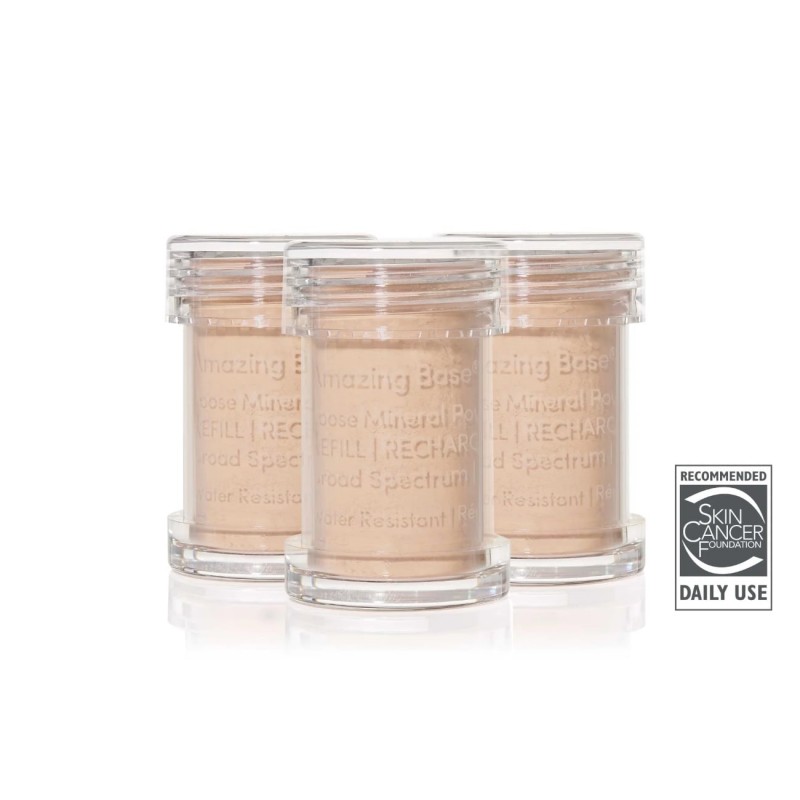 Рассыпчатая пудра Jane Iredale Amazing Base™ SPF 20 Loose Mineral Powder Amber, 3х2,5 г